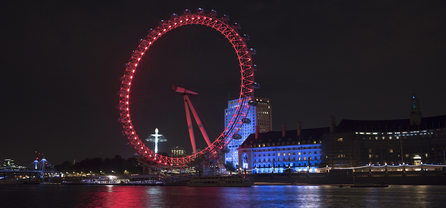 The London Eye at Westminster