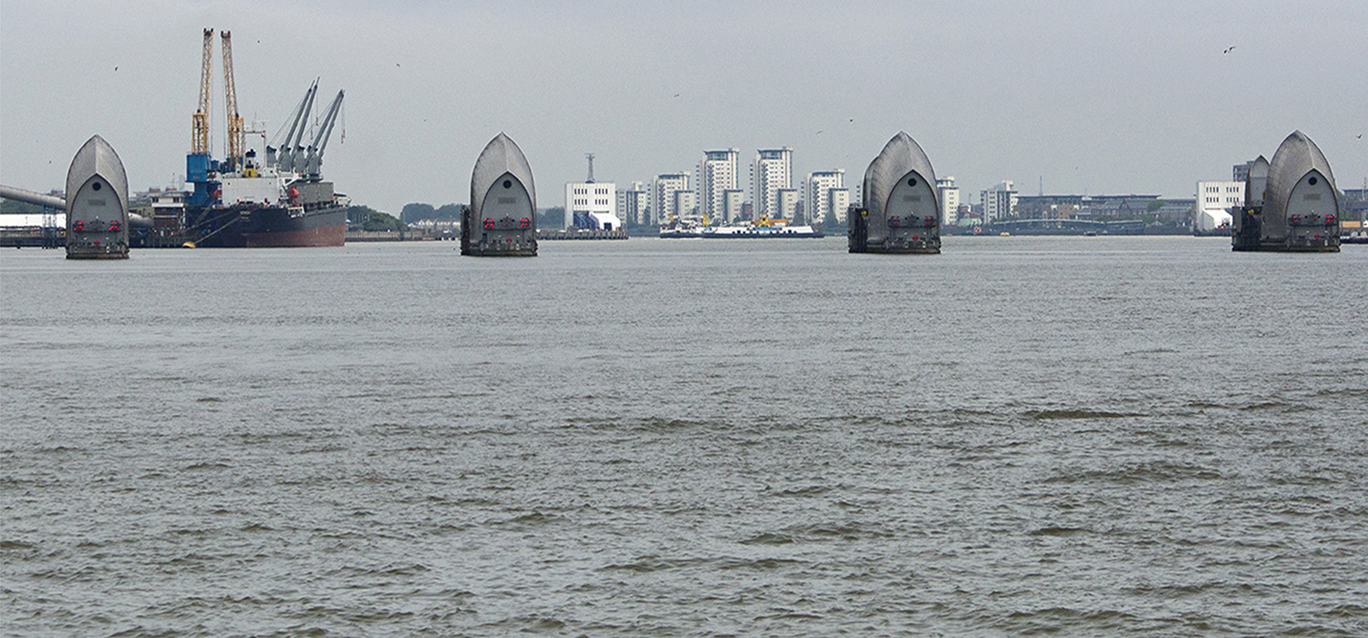 The Thames Barage at Greenwich