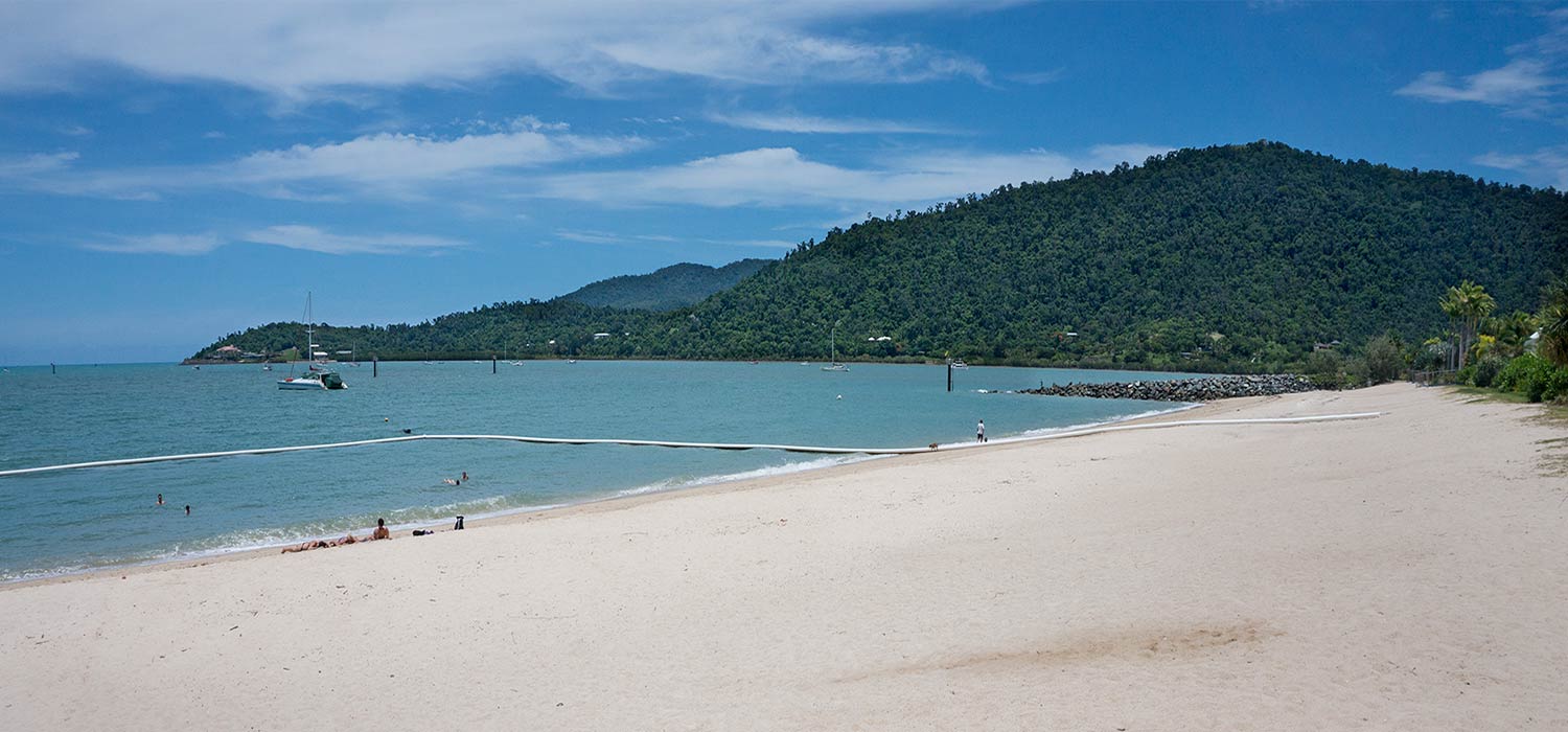 Netted area at Airlie_Beach