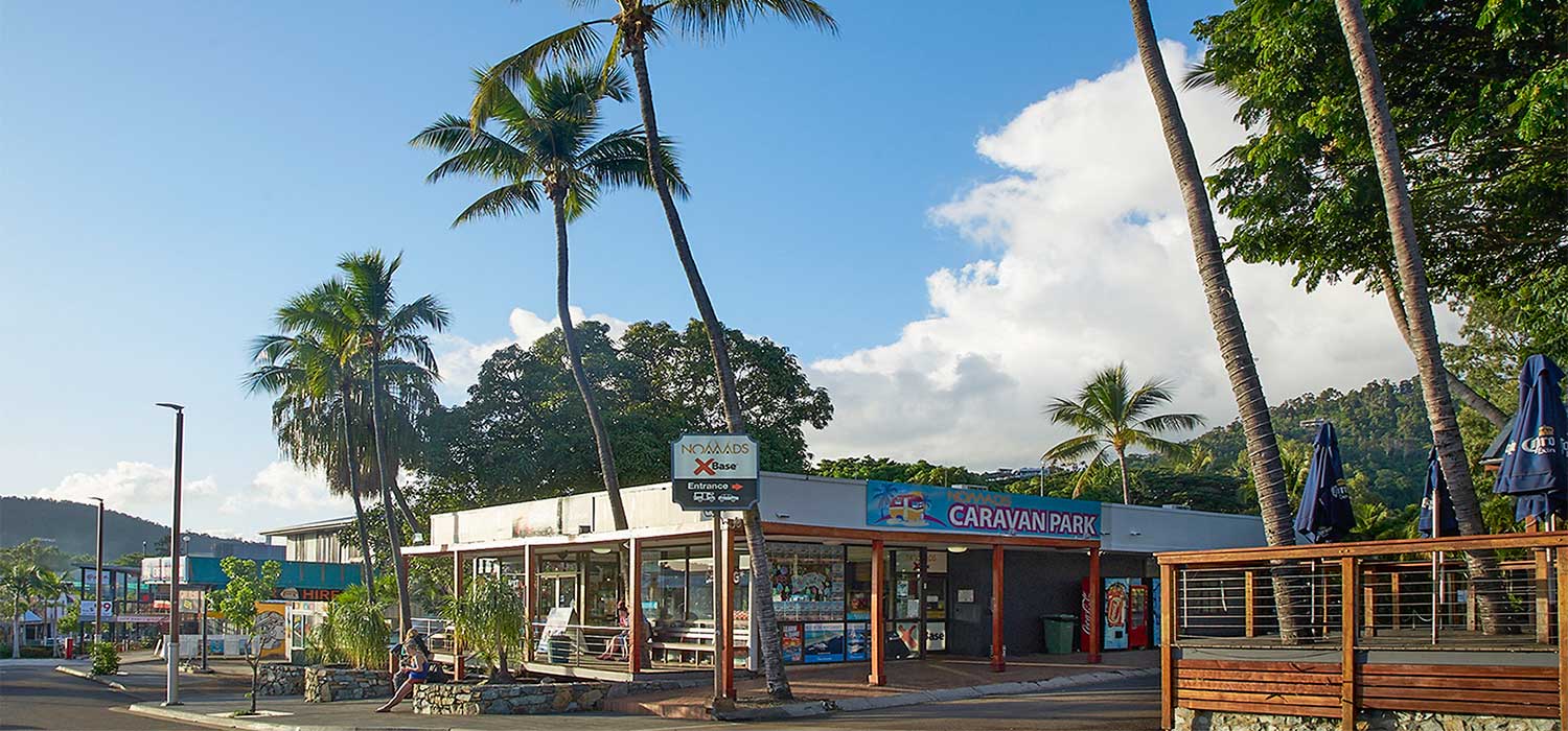 Caravan park at Airlie_Beach  