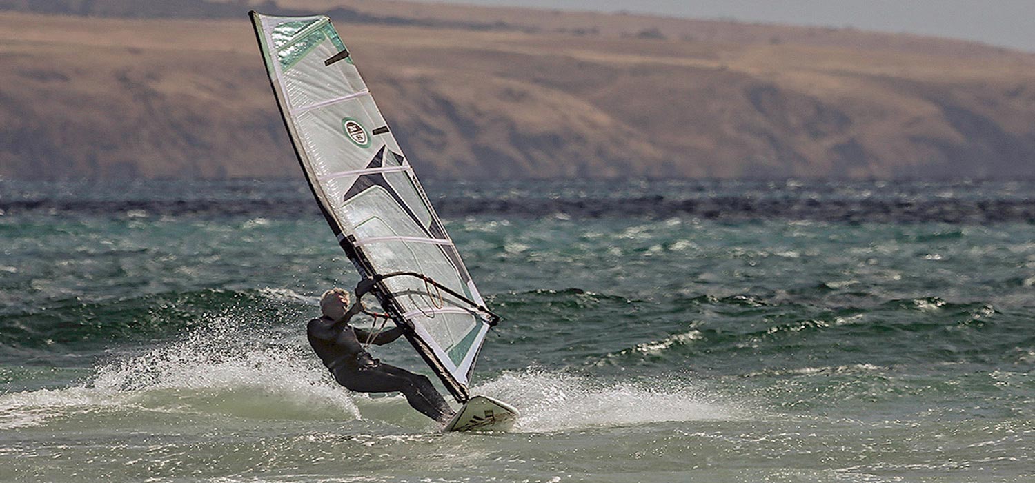 Bob Caddell at Sellicks Beach