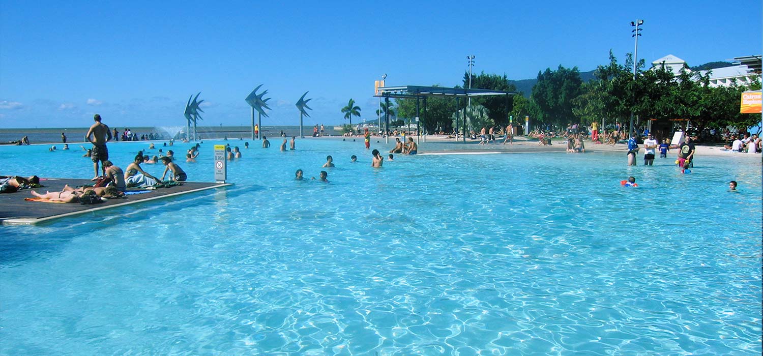 The safe swimming hole 