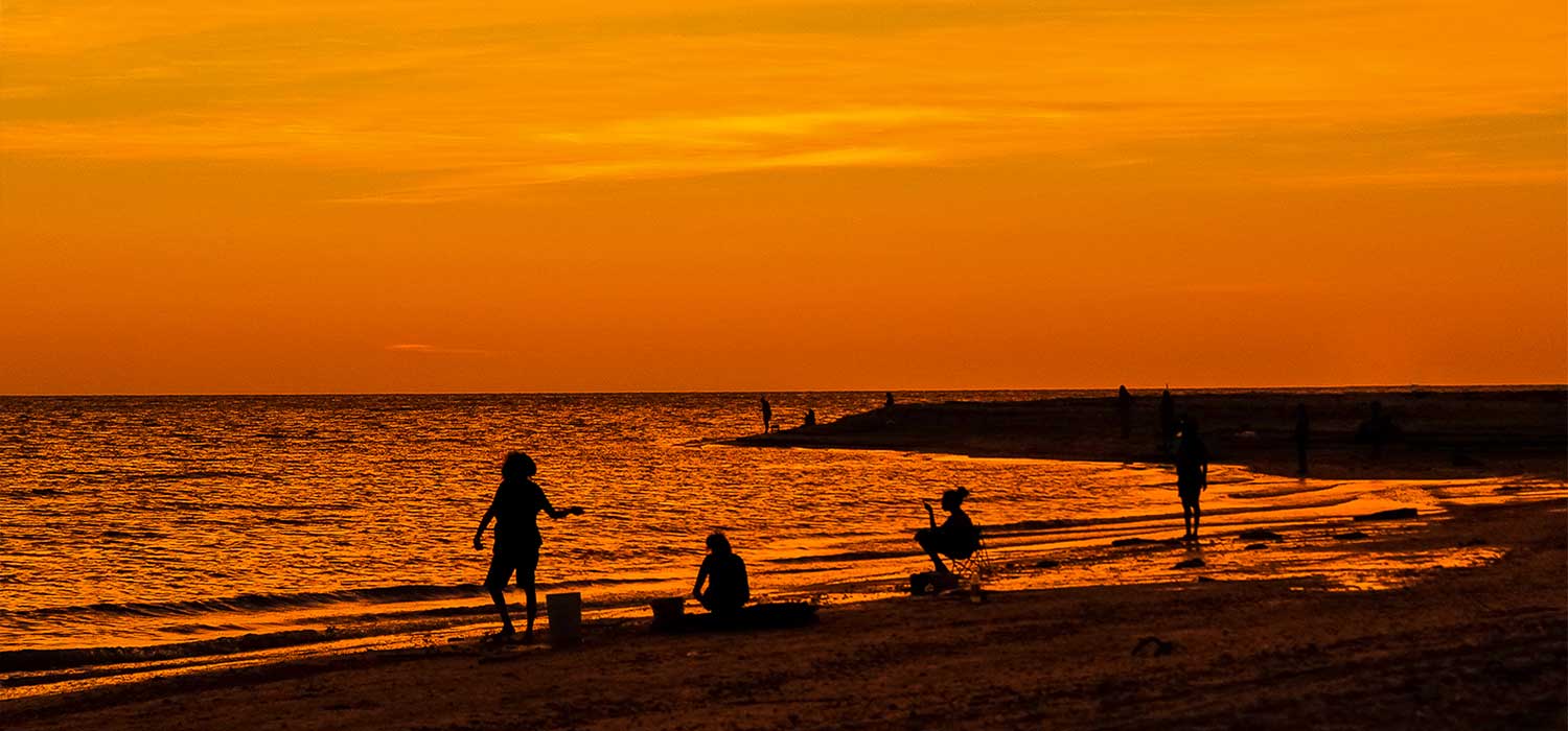 Sunset at Pormpuraaw