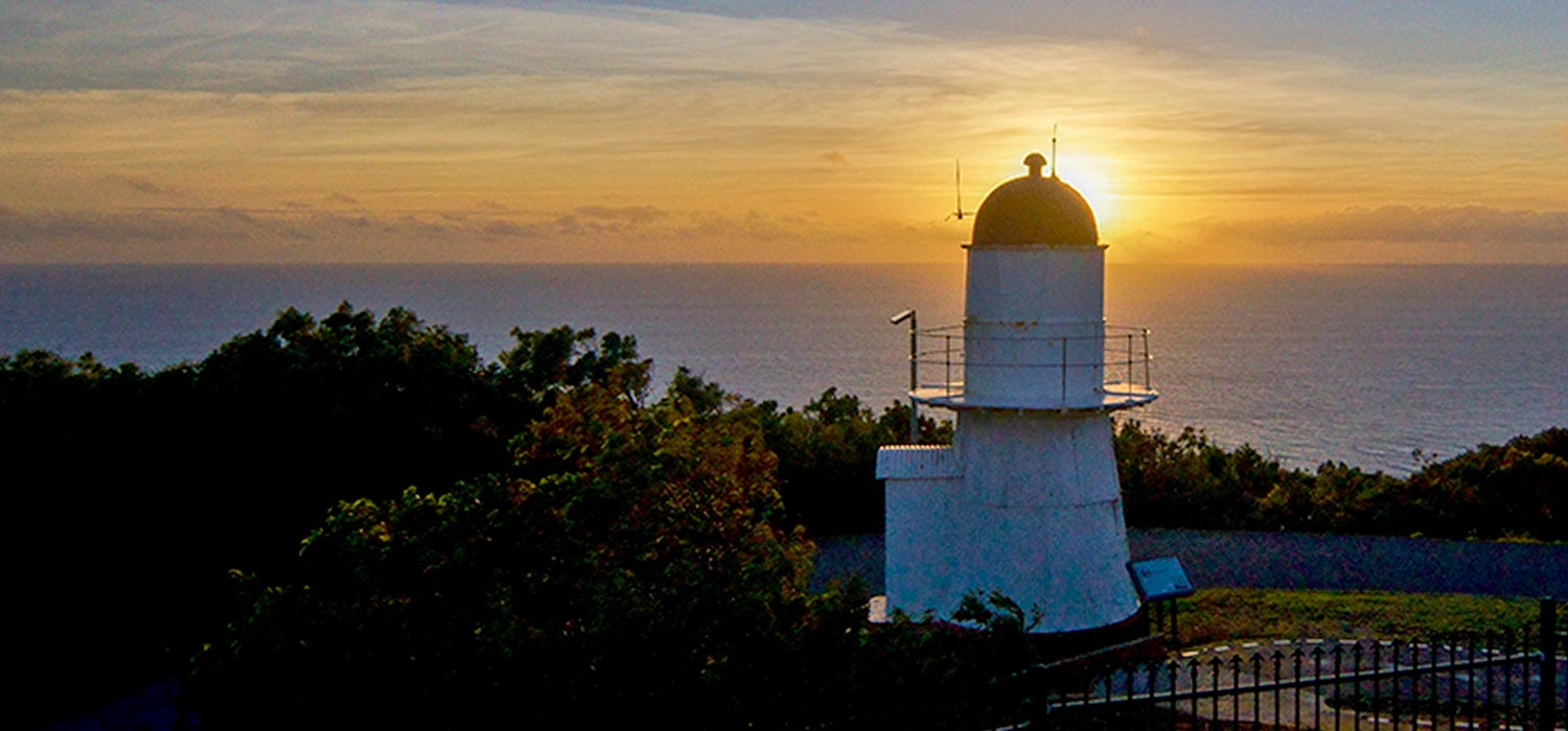 Sunrise at Cooktown lighthouse  