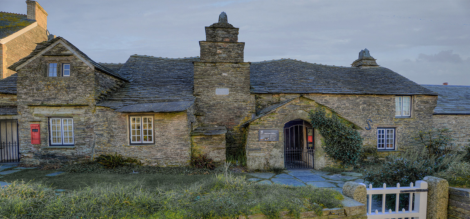 Tintagel Old Post Office is a 14th century stone house