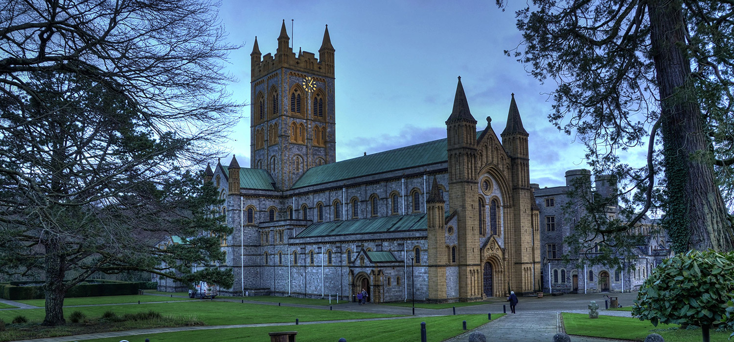 Buckfast Abbey near Buckfastleigh in Devon
