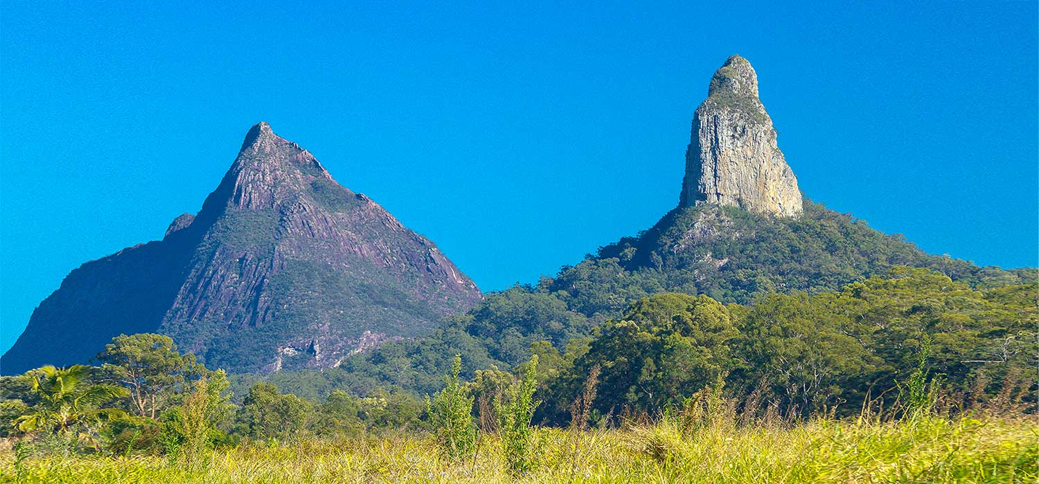 Mount Berwah and Mount Coonawrin