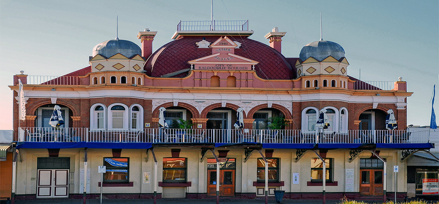 The York Hotel in Kalgoolie
