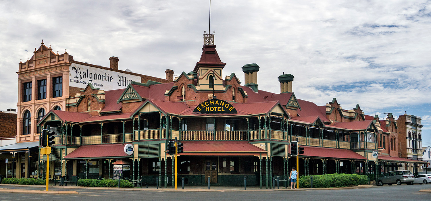 The Exchange Hotel in Kalgoolie
