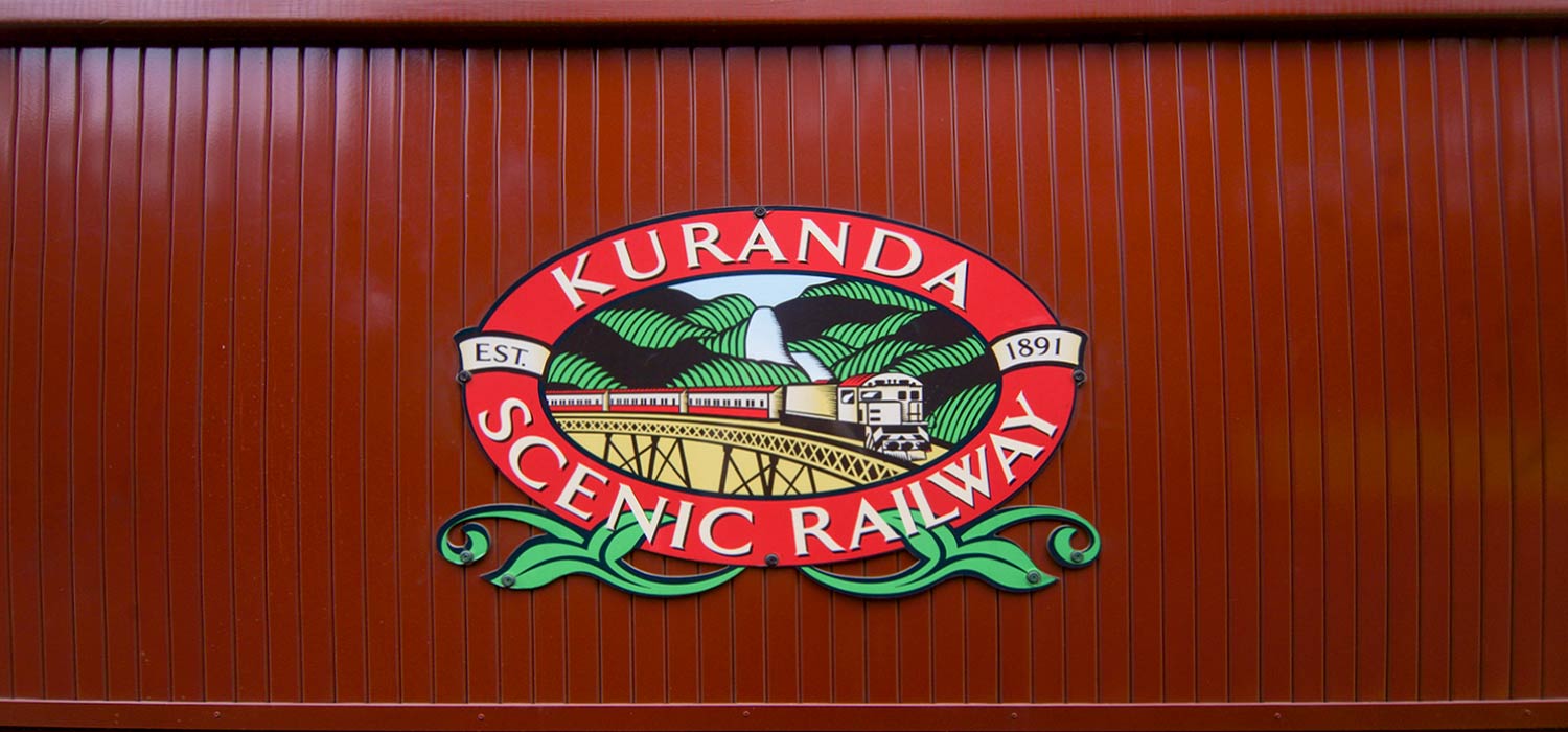 The Kuranda rail sign