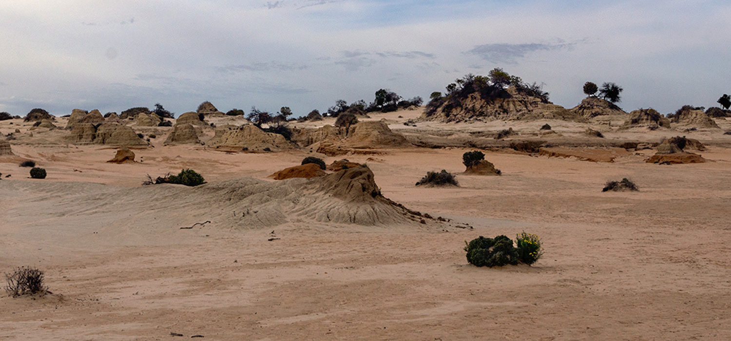 Lunettes at Lake Mungo