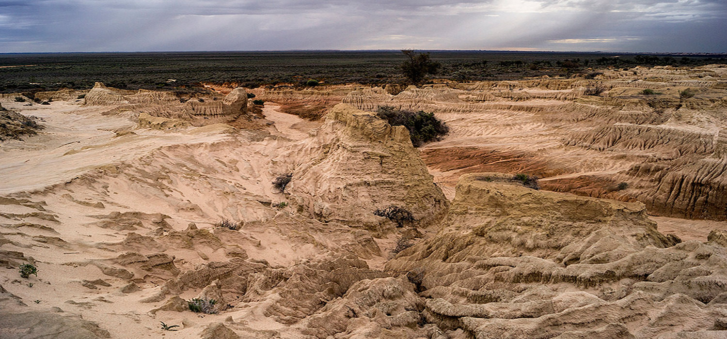 Creek at Lake Mungo