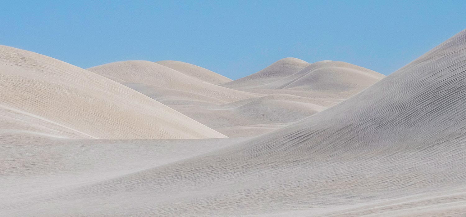 The sand dunes at Lancelin