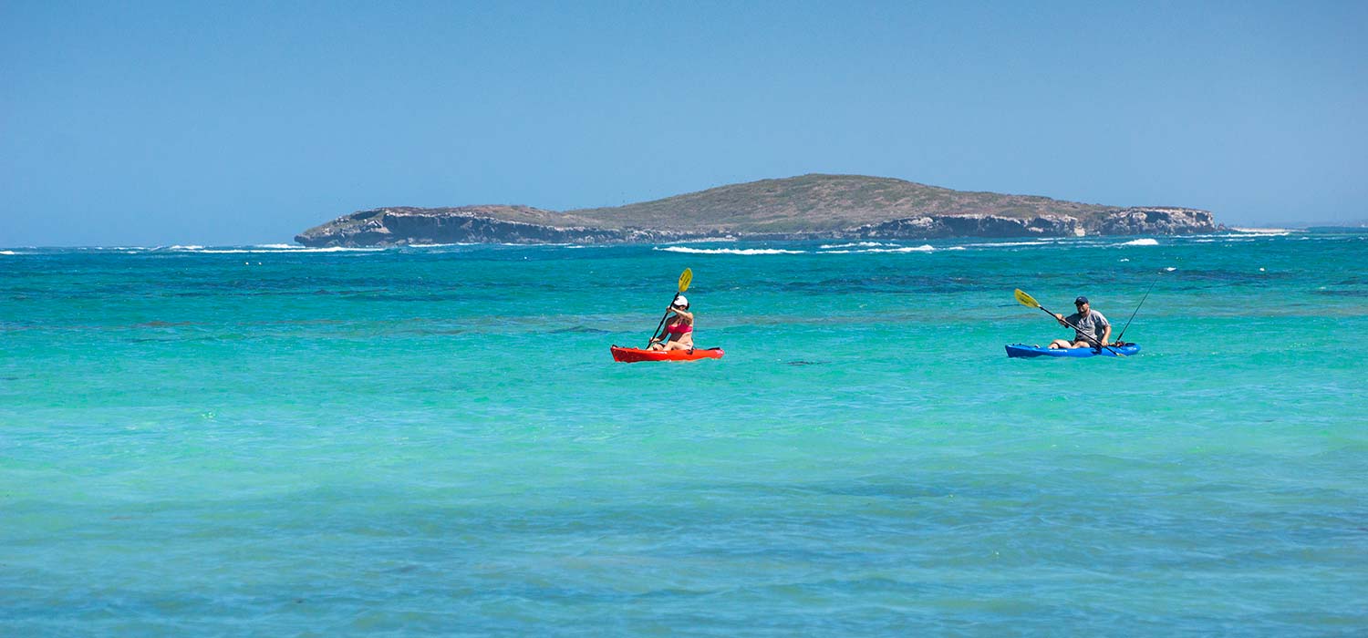Kayaking at Lancelin