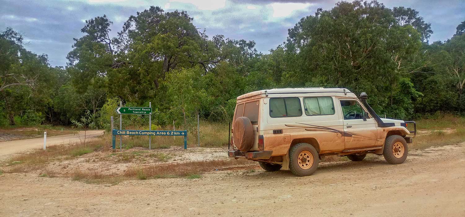 Track through the Iron Range National Park
