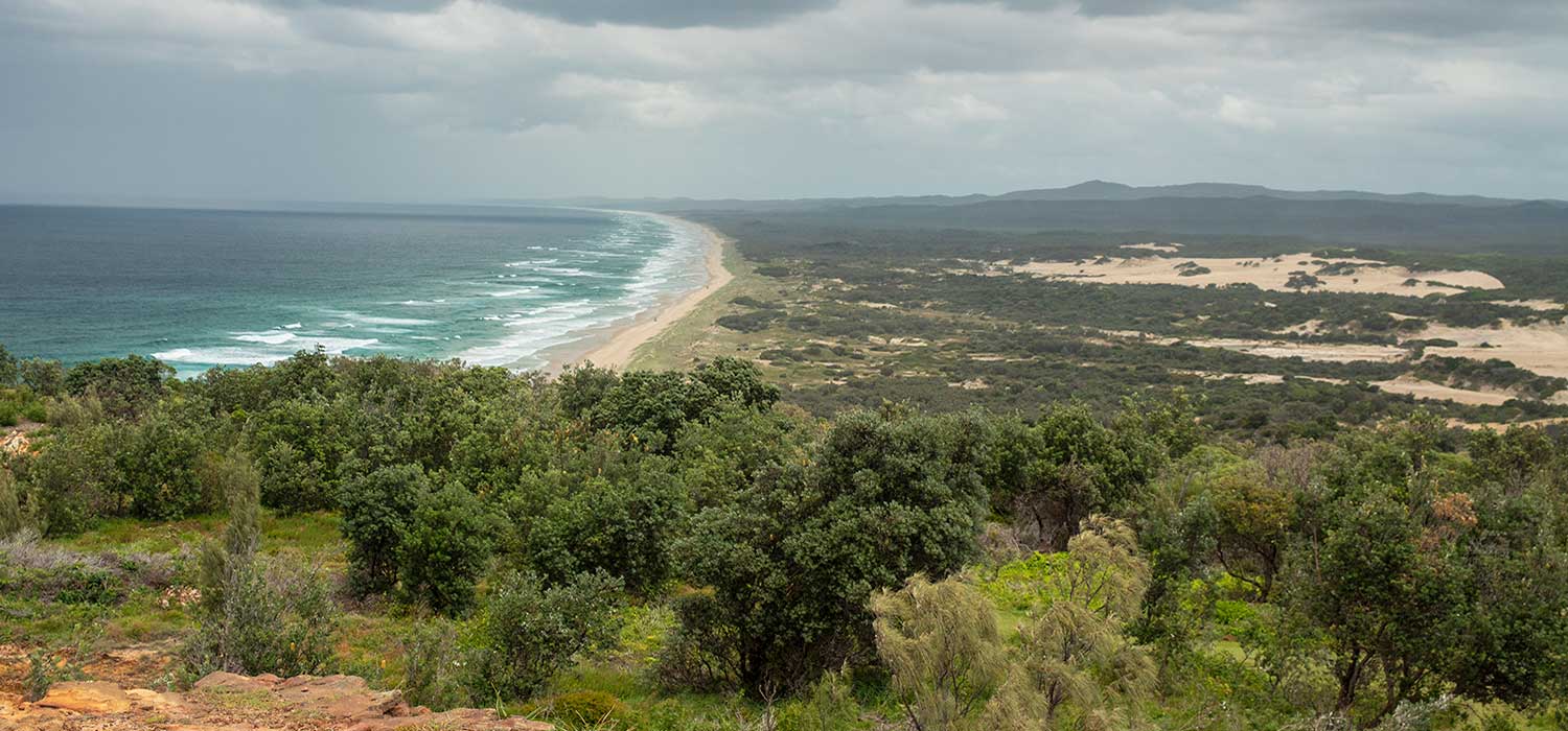 The dunes on Morton Island