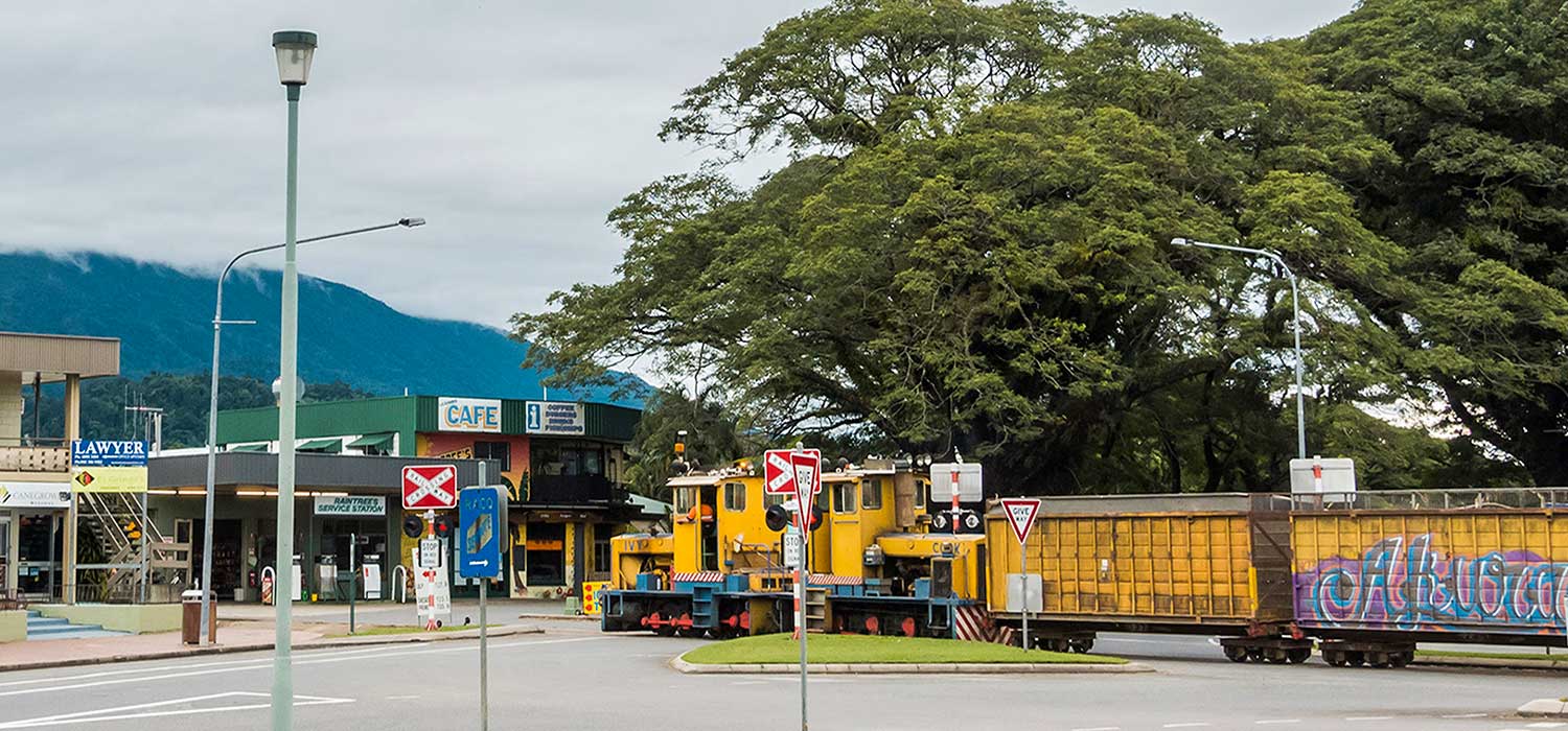 Sugar cane train.