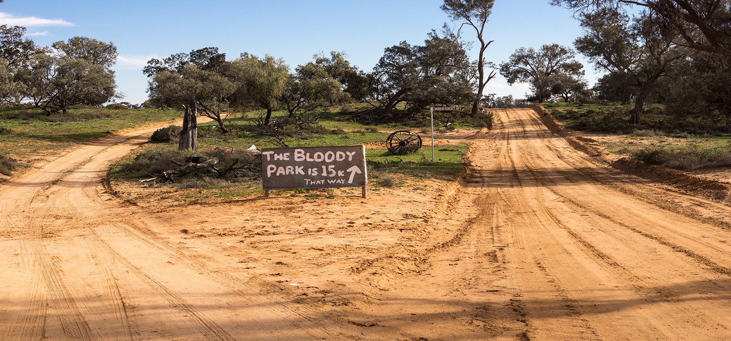 Track to Murray Sunset National Park