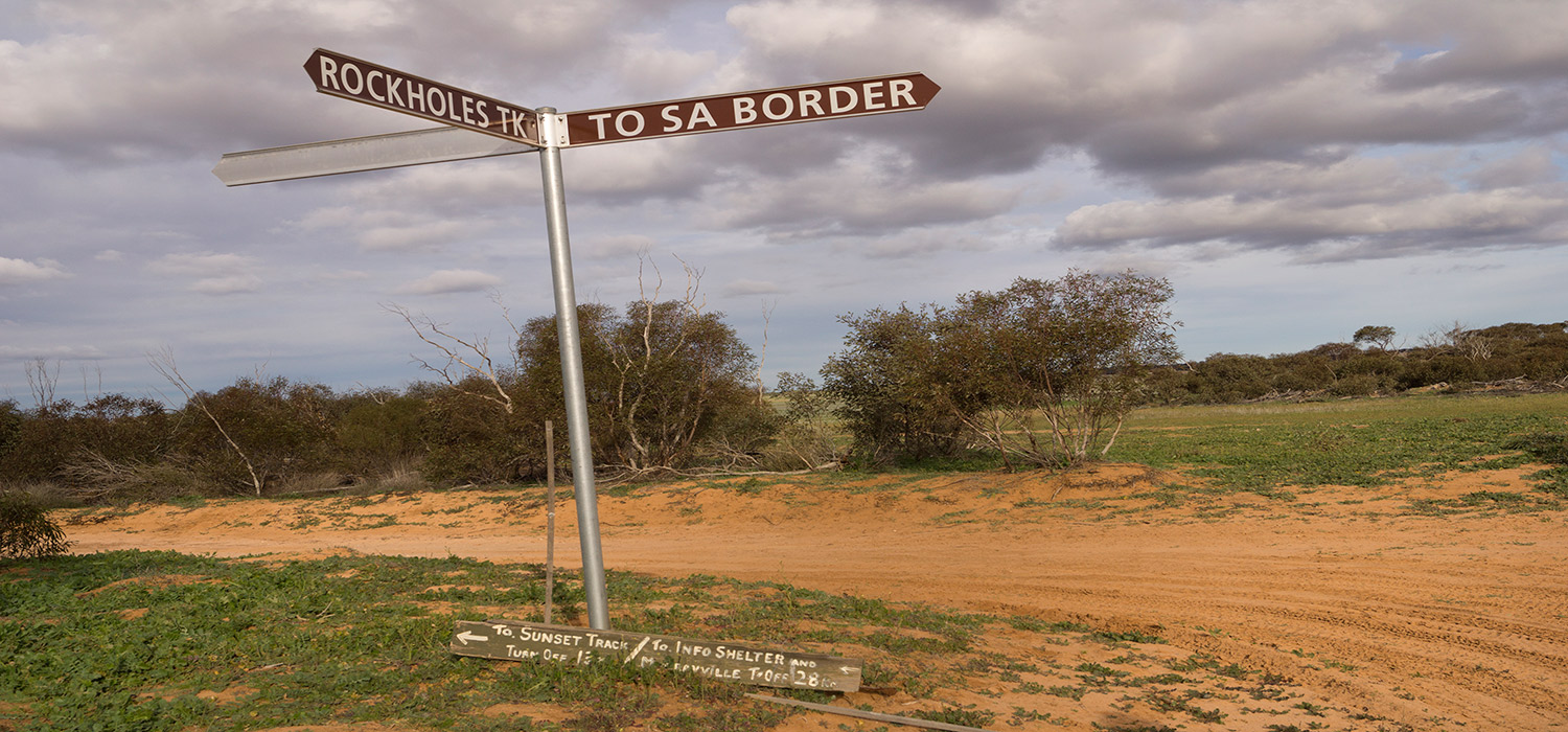 Murray Sunset S.A. border track