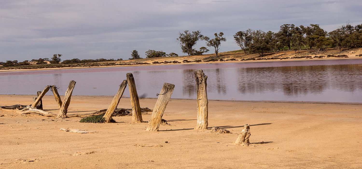 Lake in Murray Sunset National Park