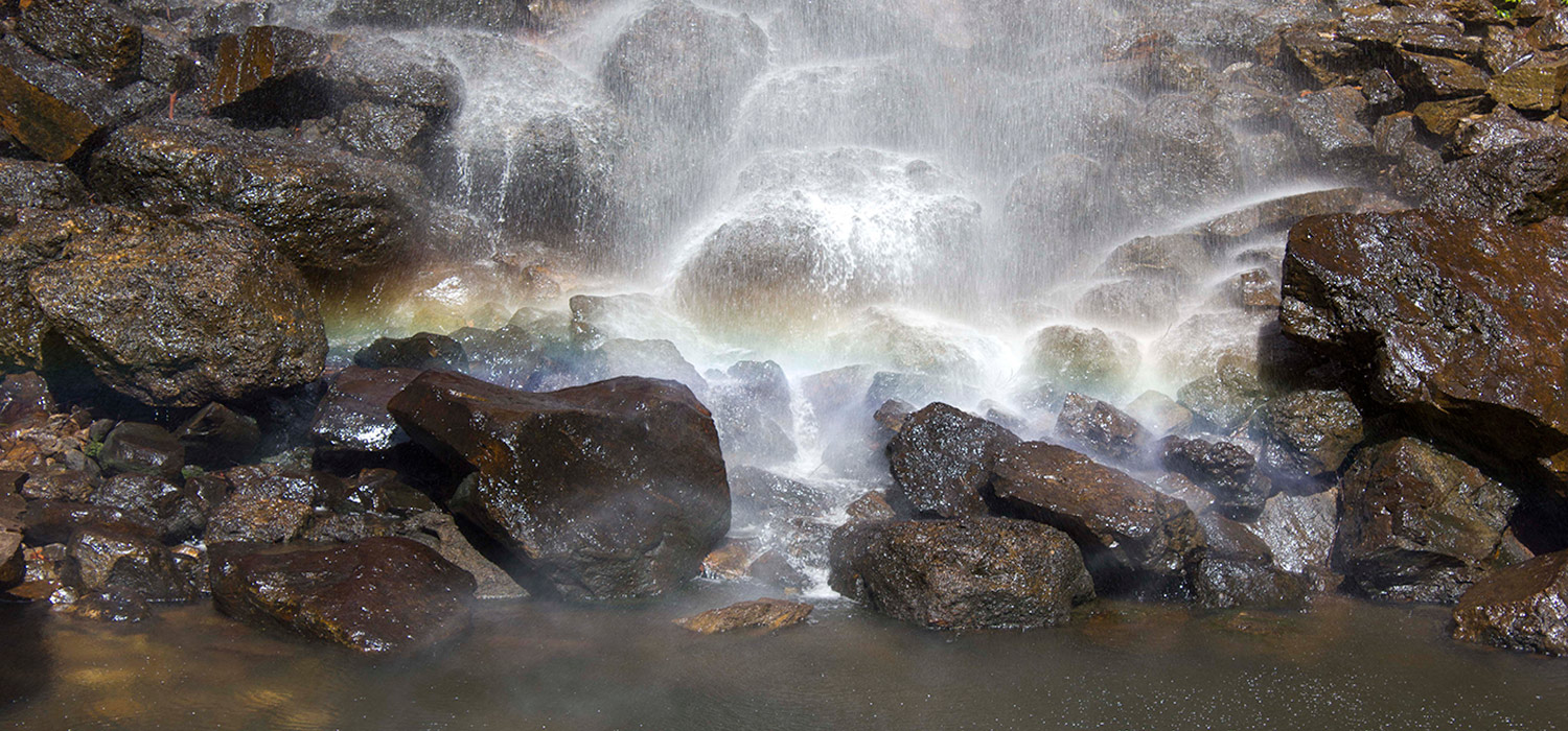 The base of Minyon falls
