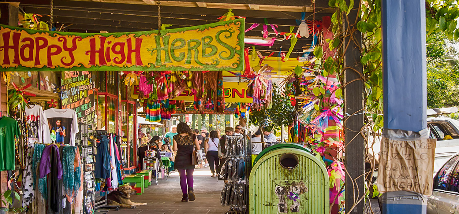 Shops in Nimbin