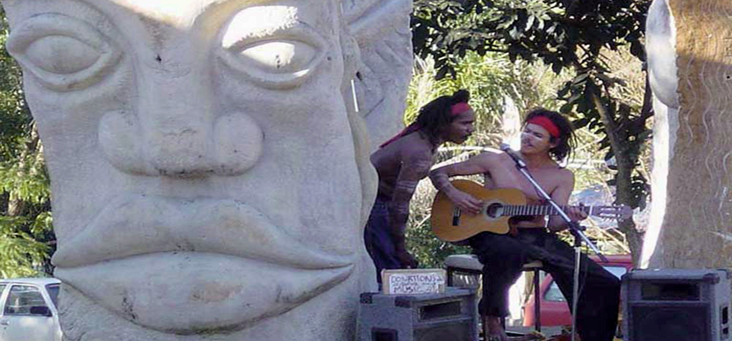 Aboriginal singers in Nimbin