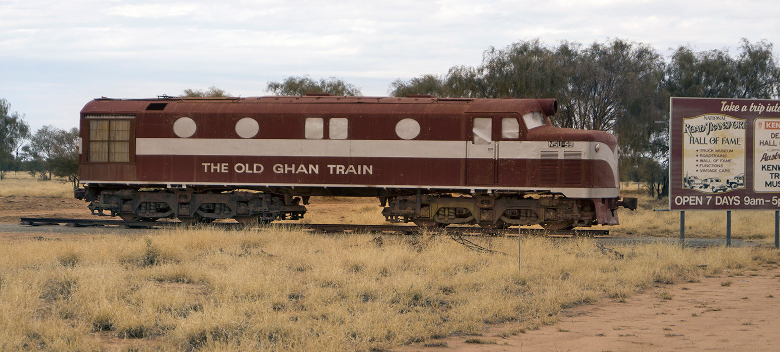 The Old Ghain Engine in Alice Springs