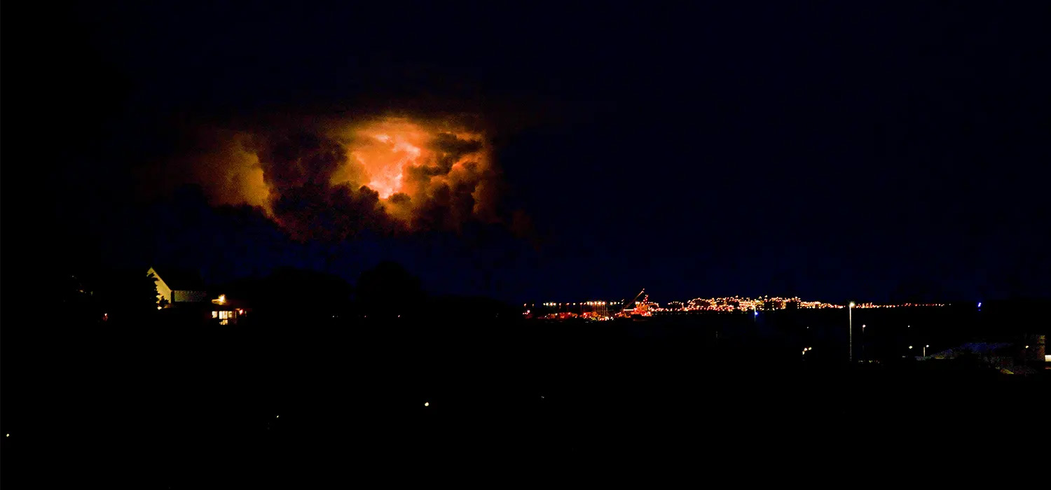 Storm in Darwin Harbour