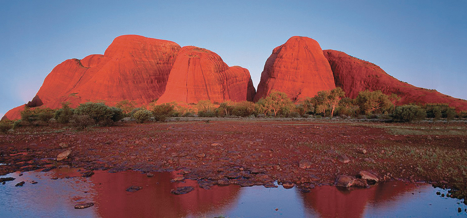  Sunset at the Olgas