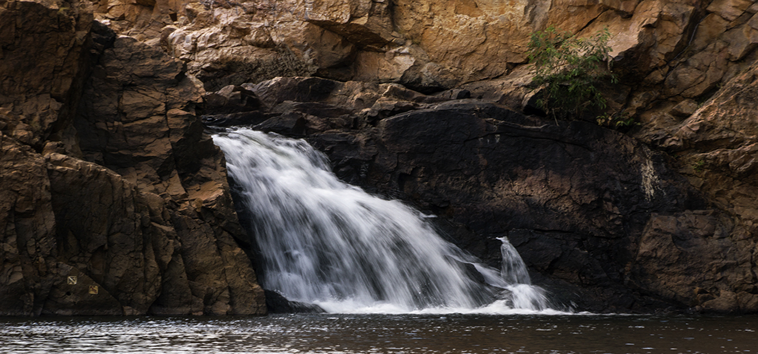 Edith falls waterfall lower pool