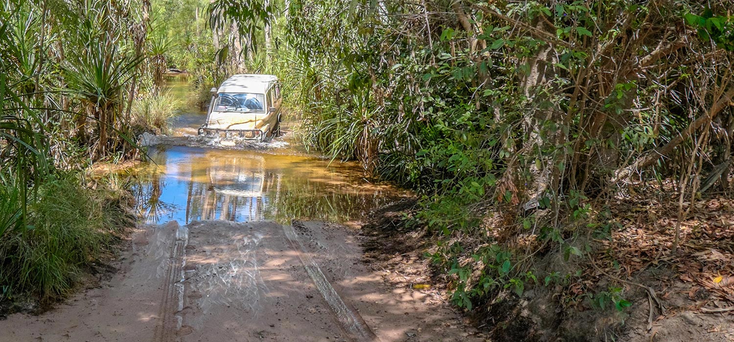 Reynolds river track in Litchfield National Park