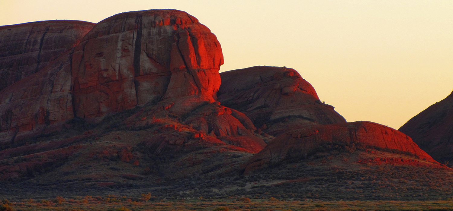 Sunrise at Kata Tjuta / The Olgas