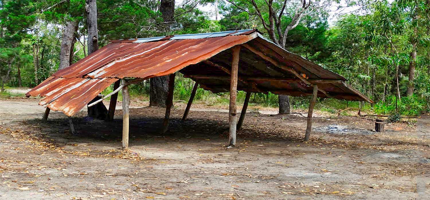 Shelter at Canal Creek