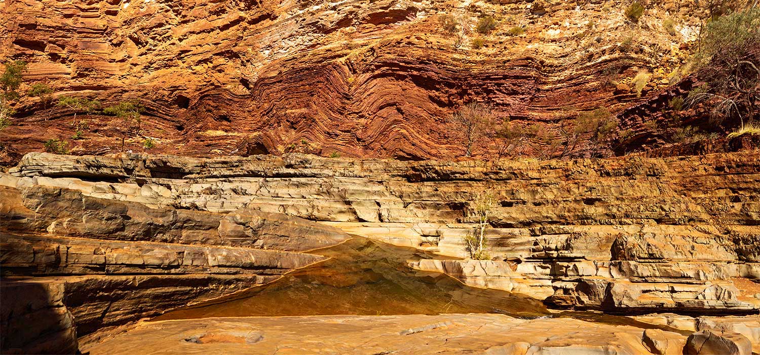 Hamersley Gorge rocks 