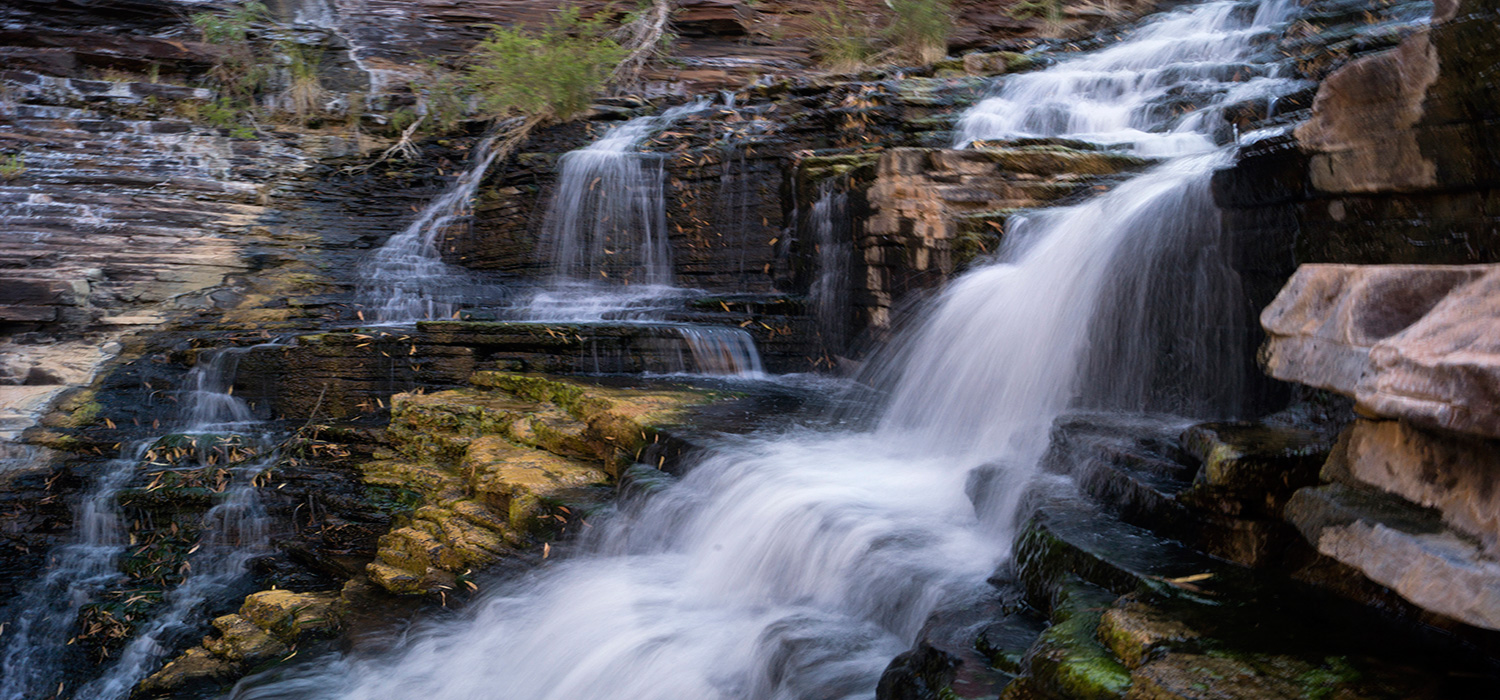 Fortescue falls in Karajini