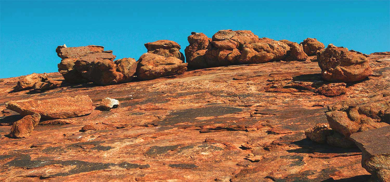 Red Rock at Indee Station