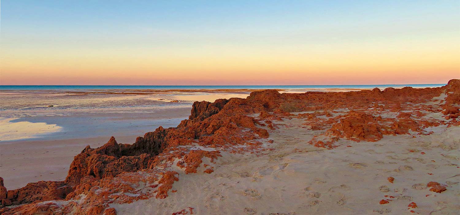 The beach at Cape Keraudren 