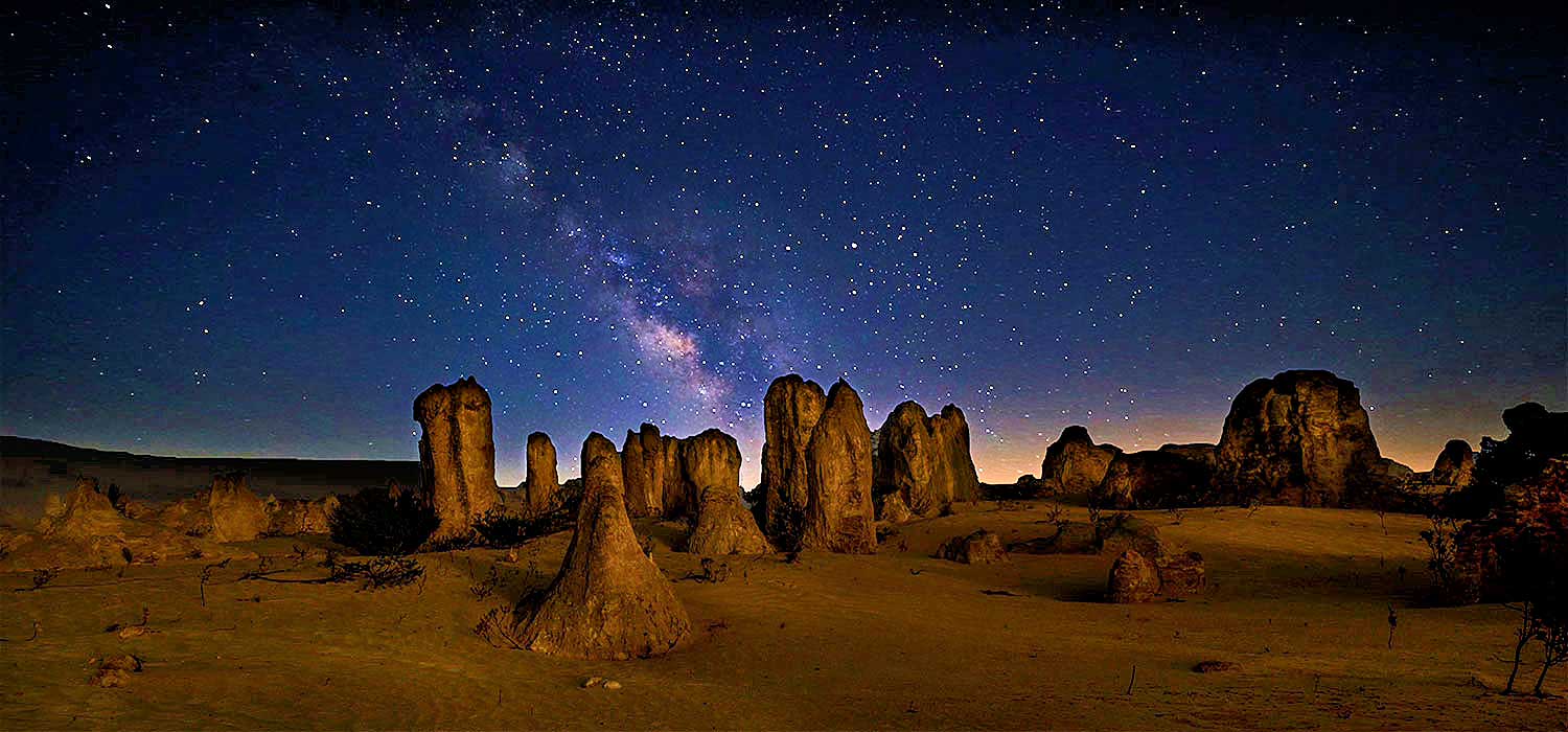 The Pinnicles and the Milky Way