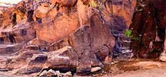 Ruin at Parachilna Gorge in Flinders Ranges