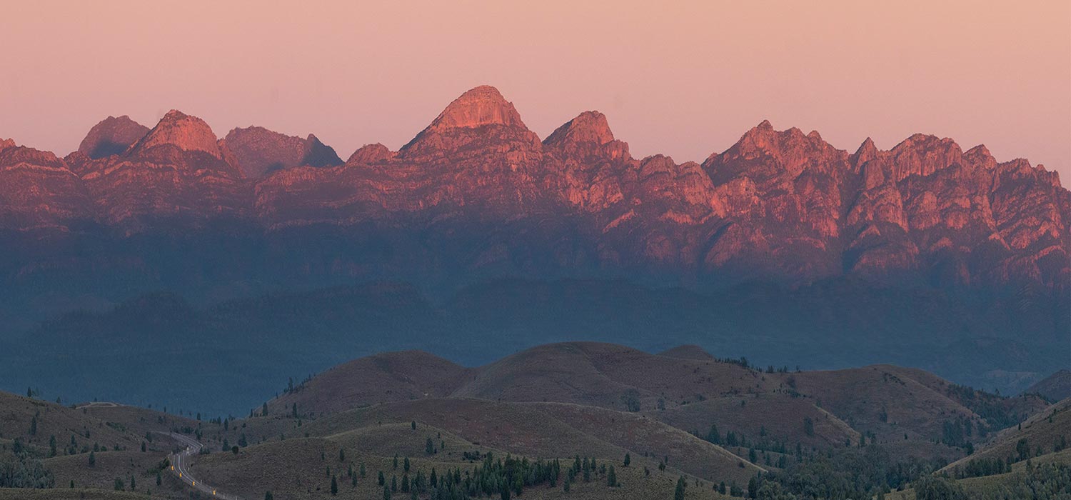 Sunrise at Flinders Ranges