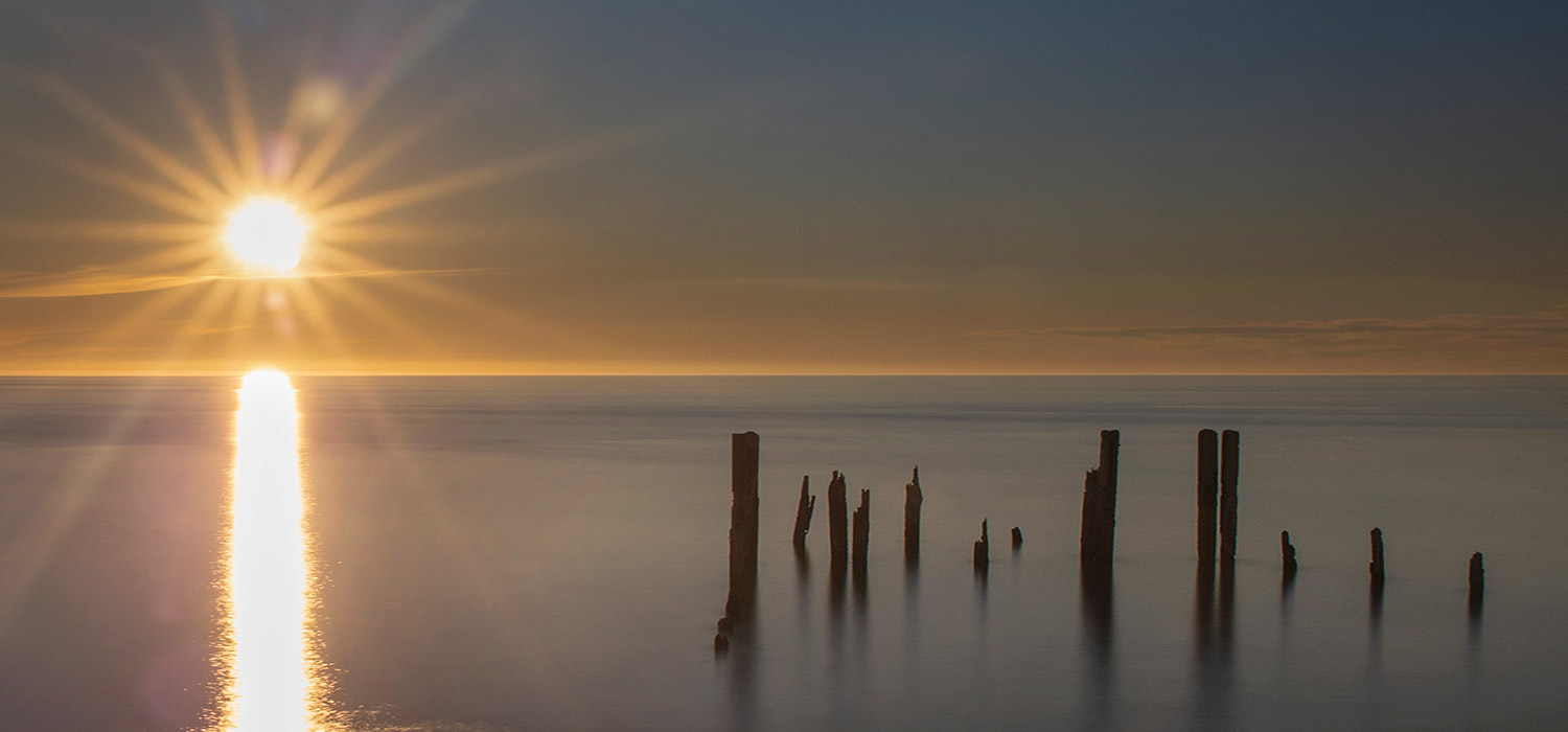 Sunset at the Port Willunga Jetty, South Australia