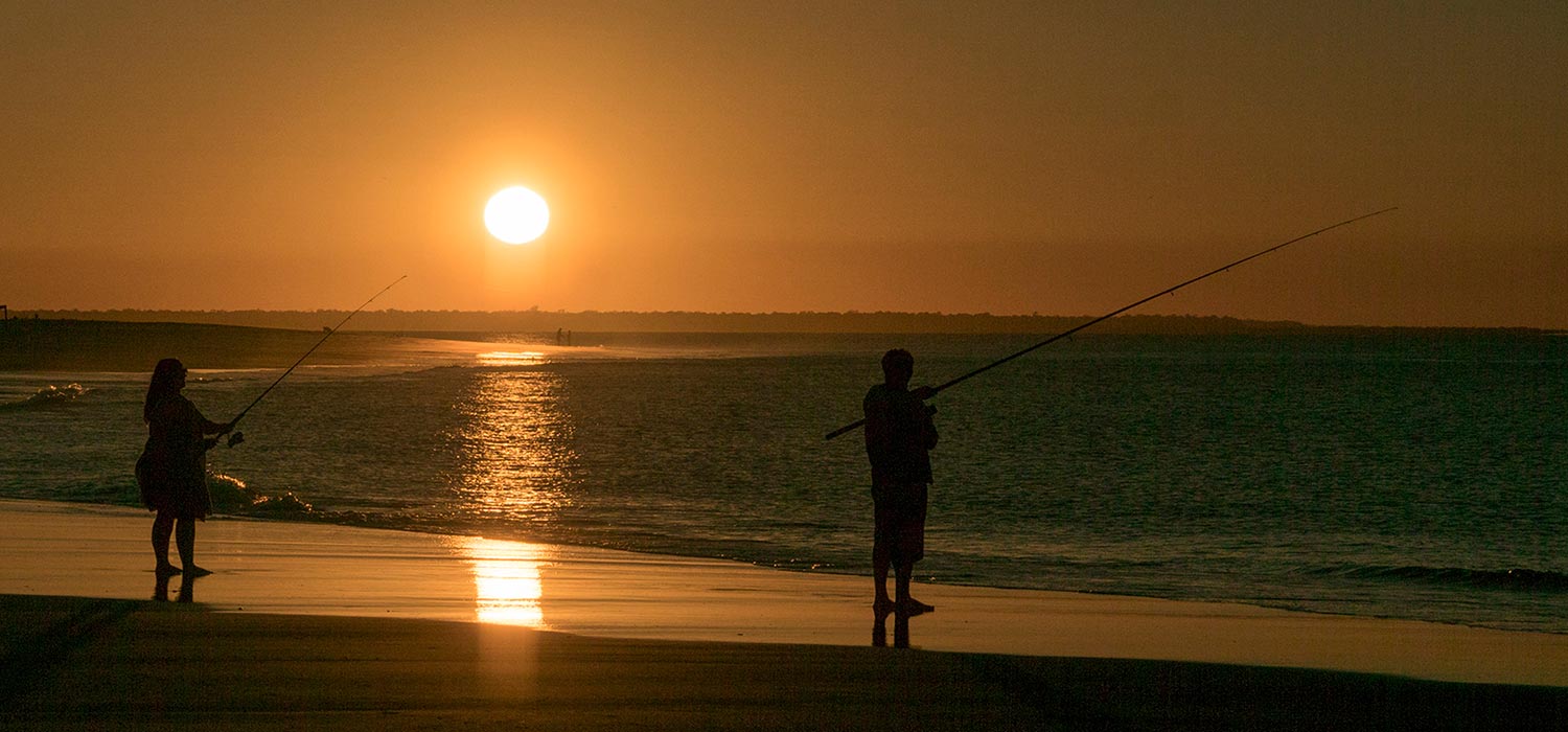 Sunset at Fraser Island, Queensland