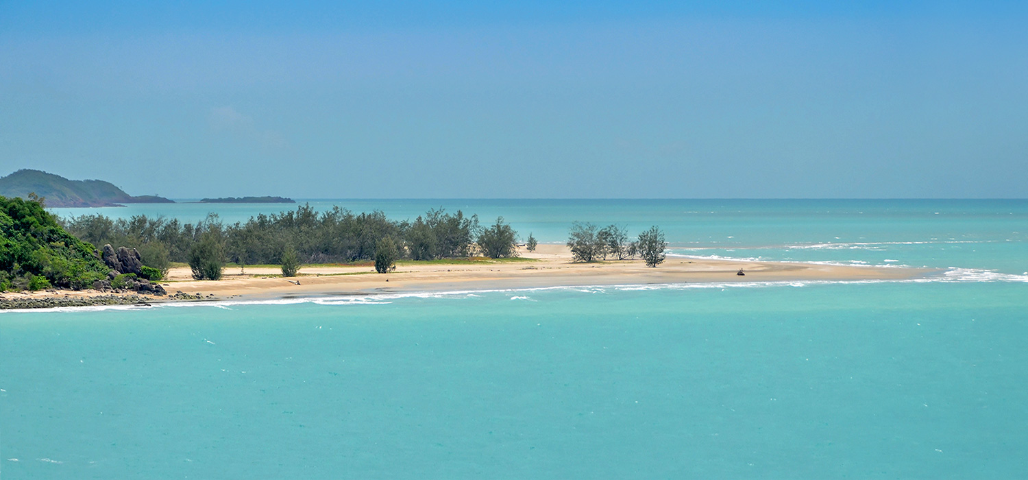 Sandy spit 