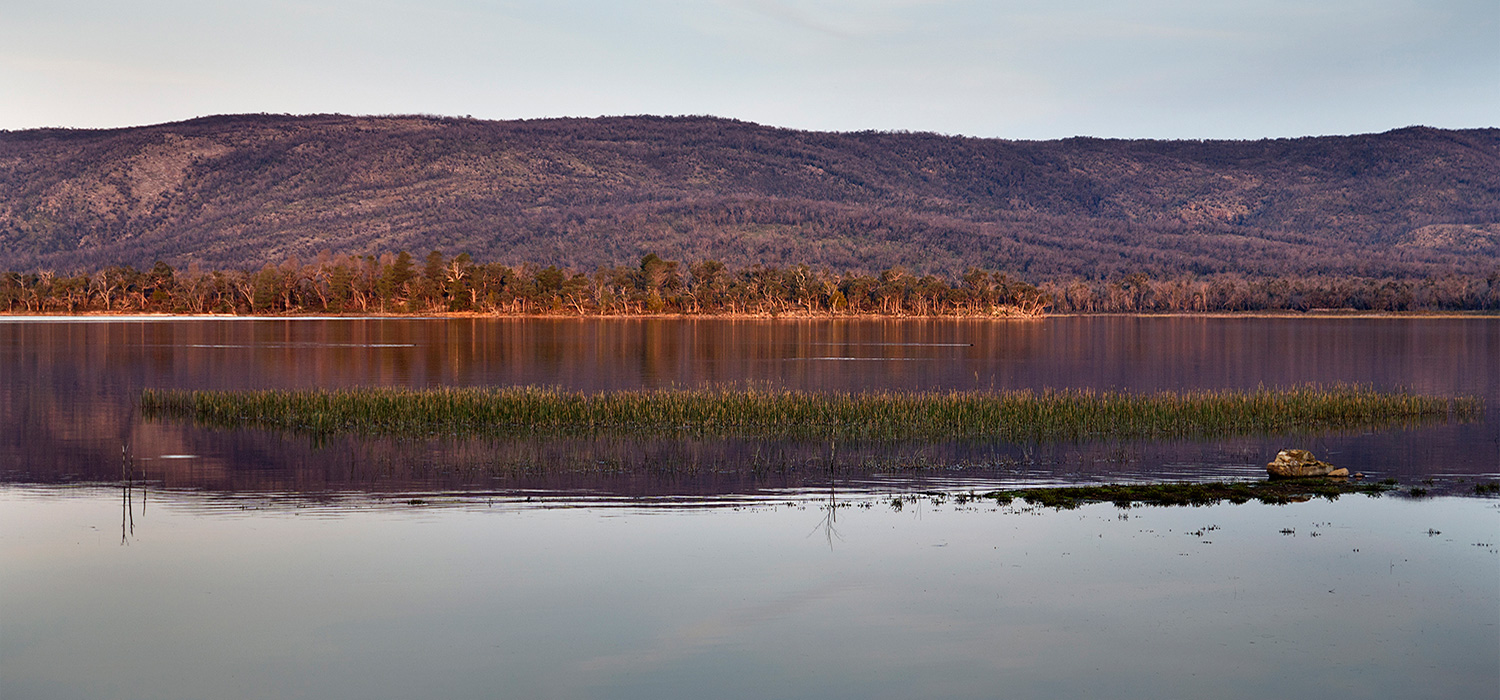 Sunset at Lake Wartook in the Grampians,Victoria.