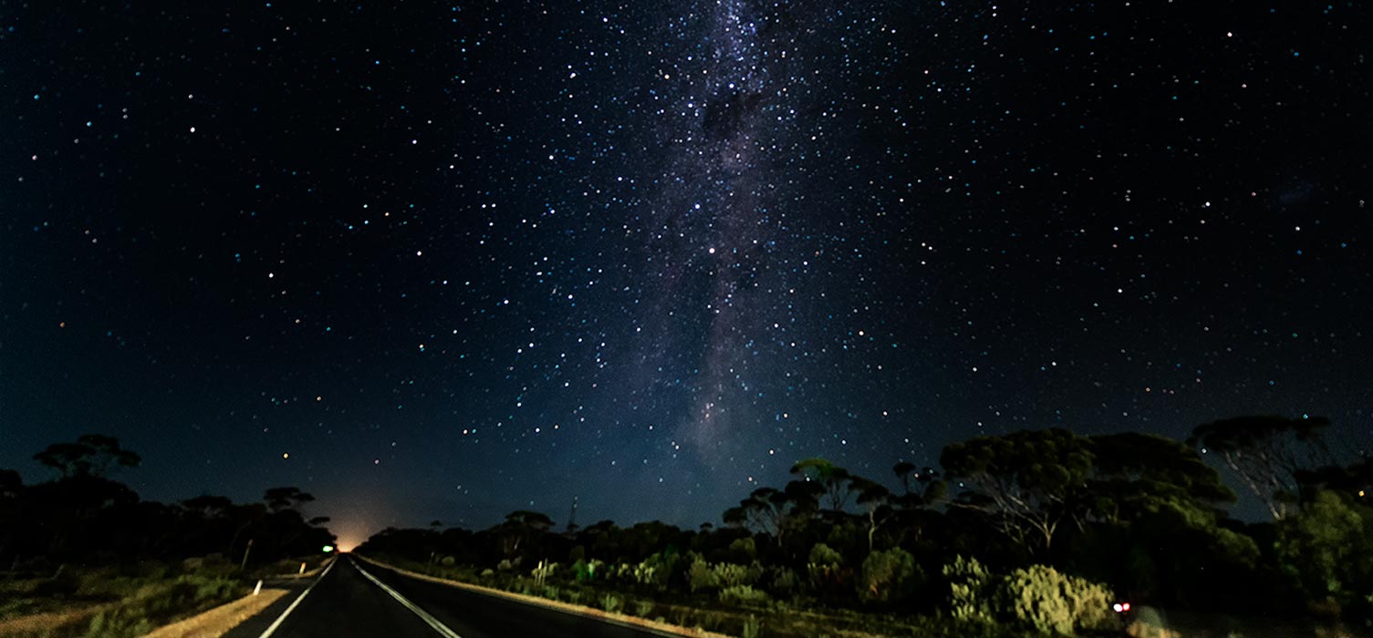 Milky way on the Nullabor