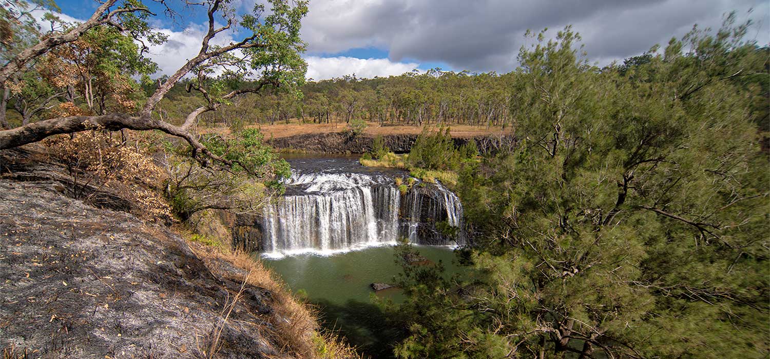 Millstream falls in the Atherton Tablelands 