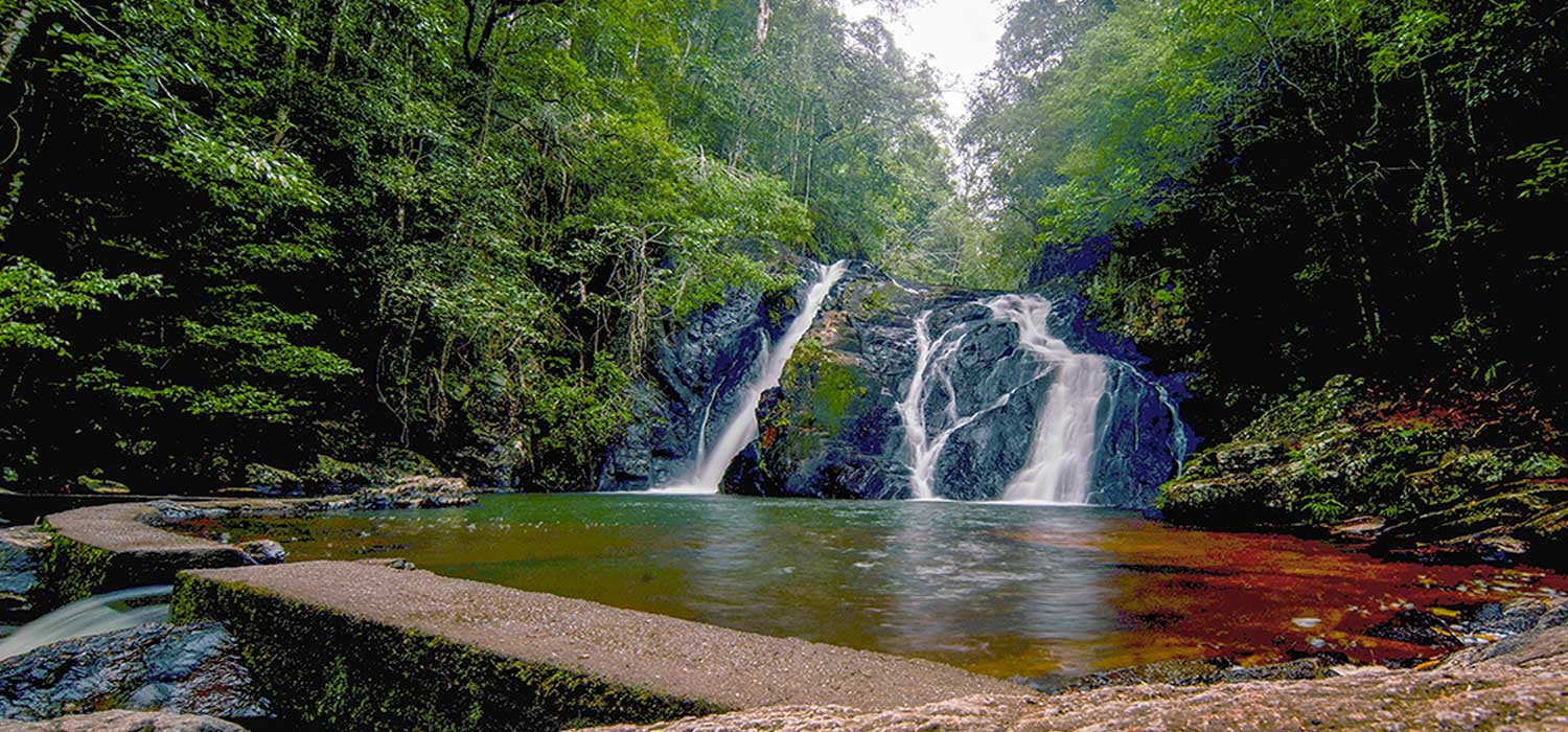 Dinner falls in the Atherton Tablelands