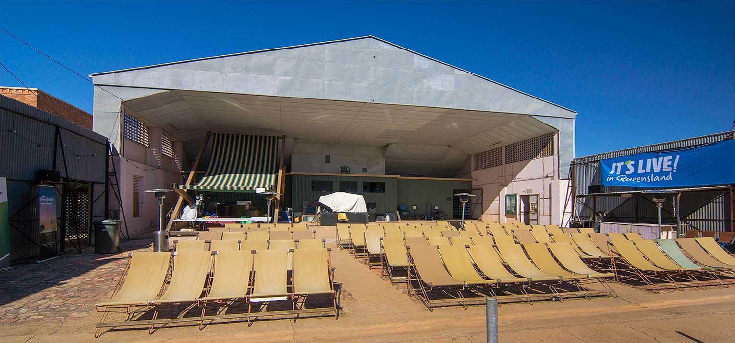 Open air picture house